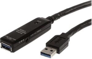 StarTech.com USB 3.0 USB forlængerkabel 5m Sort