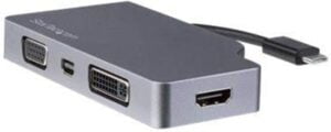 StarTech.com Videoadapter Mini DisplayPort / HDMI / DVI / USB / VGA Grå  - CDPVDHDMDP2G