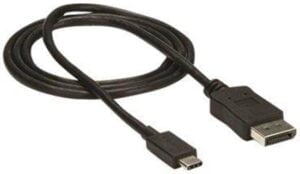 StarTech.com 3ft/1m USB C to DisplayPort 1.2 Cable 4K 60Hz - USB Type-C to DP Video Adapter Monitor Cable HBR2 - TB3 Compatible - Black