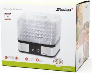 Steba Fødevaretørrer Rustfrit stål/sort