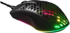 SteelSeries Aerox 3 2022 Edition Optisk Kabling Sort - 62611