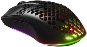 SteelSeries Aerox 3 2022 Edition Optisk Trådløs Kabling Sort - 62612