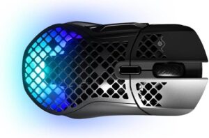 SteelSeries Aerox 5 Optisk Trådløs Kabling Sort