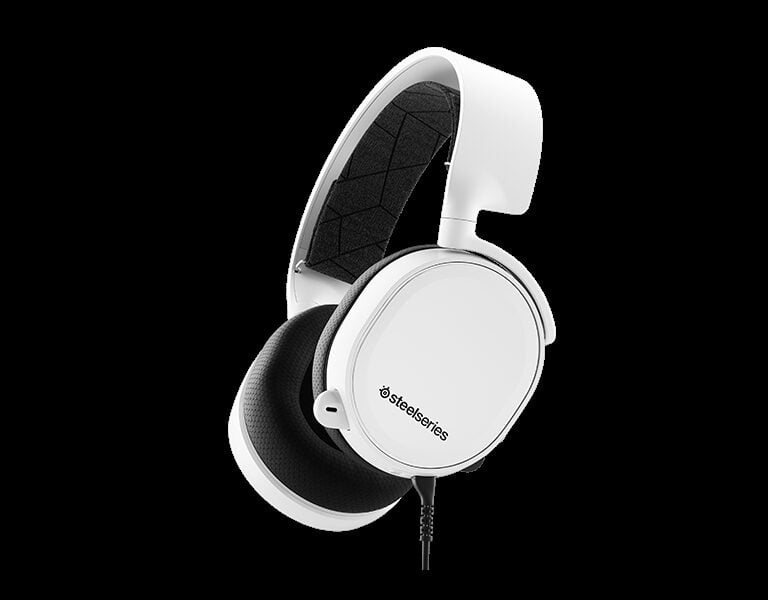 SteelSeries Arctis 3 Kabling Headset Hvid