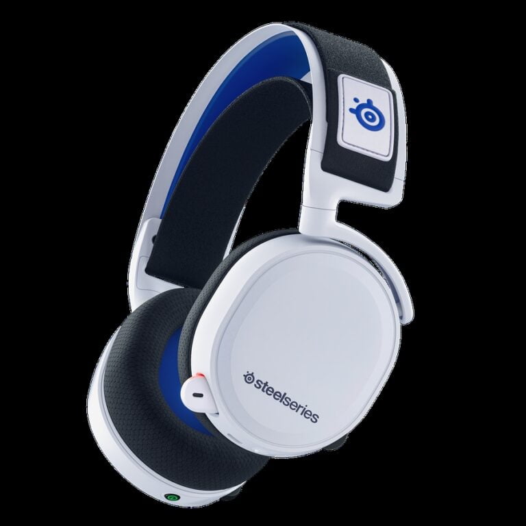 SteelSeries Arctis 7P Trådløs Headset Hvid