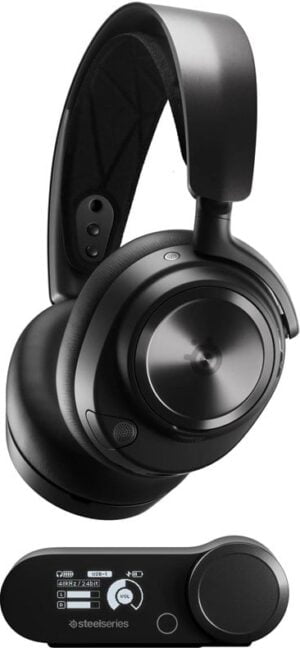 SteelSeries Arctis Nova Pro Wireless Trådløs Headset Sort