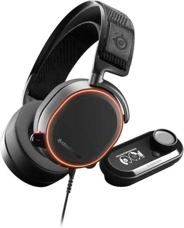 SteelSeries Arctis Pro Kabling Headset Sort