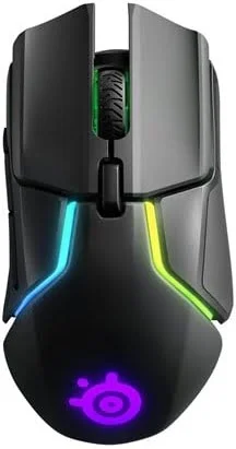 SteelSeries Rival 650 Optisk Trådløs Kabling Sort