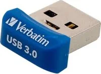 Verbatim Store 'n' Stay NANO 64GB USB 3.0 Blå