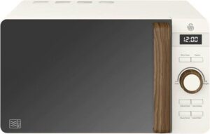 Swan Nordic Mikrobølgeovn Fritstående 800W 20liter Bomulds hvid