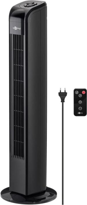 goobay Køleventilator Tower Sort