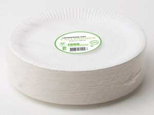 Tallerken pap Lamineret 23cm 100stk/pak