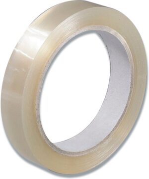 B.N.T Tape klar Bredde 15mm Længde 66m kerne Ø75mm 1rl