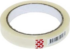 B.N.T Tape klar Bredde 15mm Længde 66m kerne Ø75mm 10rl