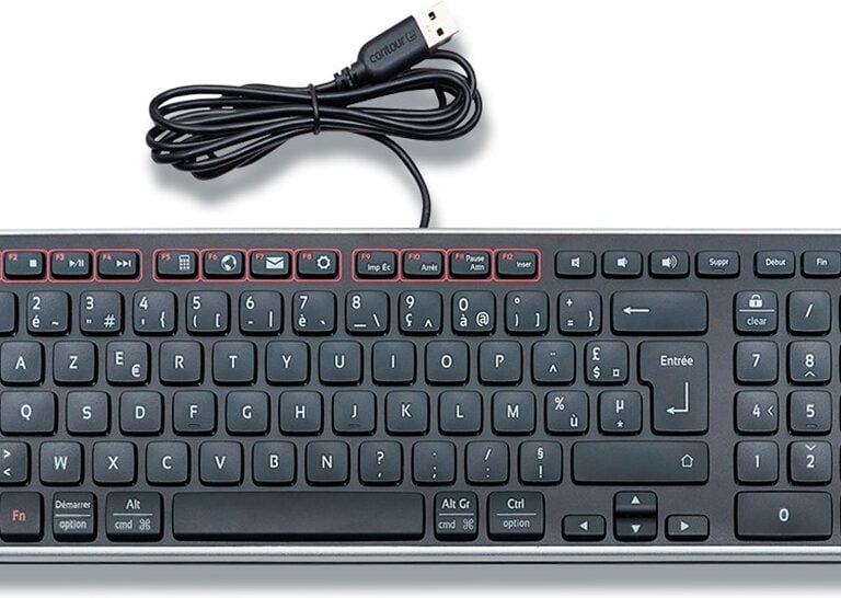 Contour Balance  Tastatur Kabling Pan Nordic