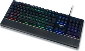 Fourze GK100 Tastatur Mekanisk RGB Kabling Nordisk