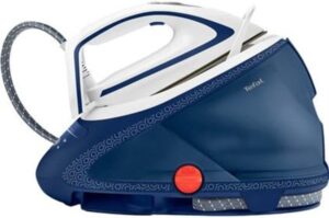 Tefal Pro Express Ultimate GV9580E0 Dampstrygejern 2600W Blå Hvid