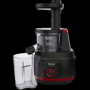 Tefal Juiceo ZC150838 Saftpresser Adjustable pulp control function Omvendt funktion 0.8liter Rød/sort