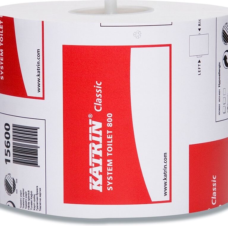 Toiletpapir Katrin C Syste 800 2-lags 100m 36rl/kar 156007