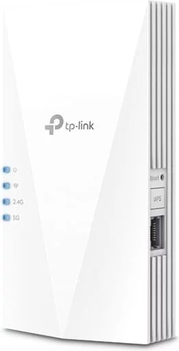 TP-Link RE600X V2 WiFi-rækkeviddeforlænger Montebar i væggen