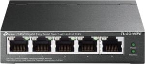 TP-Link Easy Smart TL-SG105PE Switch 5-porte Gigabit  PoE+