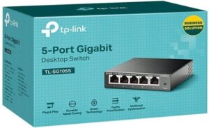 TP-Link TL-SG105S Switch 5-porte Gigabit