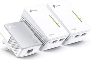 TP-Link TL-WPA4220T KIT AV500 Powerline Universal WiFi Range Extender, 2  Ports, Network Kit Bro 500Mbps Trådløs Kabling - TL-WPA4220T KIT