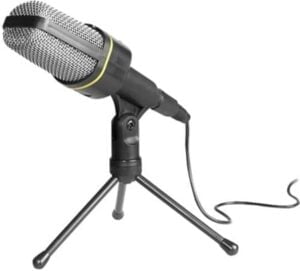 Tracer Screamer Mikrofon Kabling Sort Sølv