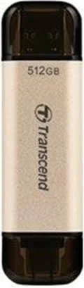 Transcend JetFlash 930C 128GB USB 3.2 Gen 1 / USB-C Guld