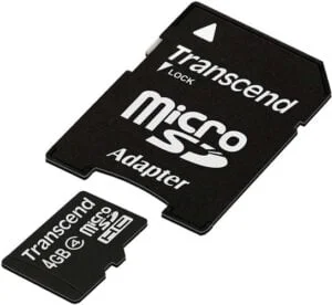 Transcend microSDHC Class 4