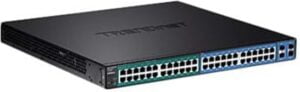 TRENDnet TL2 PG484 Switch 48-porte Gigabit  PoE+