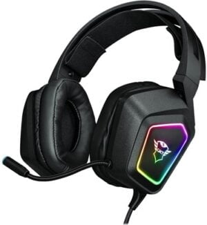 Trust Gaming GXT 450 Blizz RGB Kabling Headset Sort
