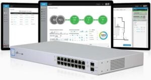 Ubiquiti UniFi Switch US-16-150W Switch 16-porte Gigabit  PoE+