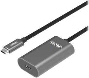 Unitek USB 3.0 / USB 3.1 Gen 1 USB Type-C forlængerkabel 5m Grå