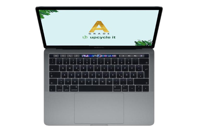 upcycle it Apple MacBook Pro 2019 (Refurbished) A Intel® Core™ i5 i5-8279U Laptop 33 cm (13") 8 GB 256 GB SSD Wi-Fi 5 (802.11ac) Nordisk Grå