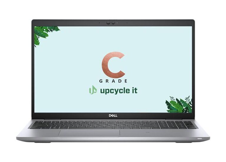 upcycle it Dell Latitude 5520 (Refurbished) C Intel® Core™ i5 i5-1145G7 Laptop 39,6 cm (15.6") Fuld HD 16 GB 256 GB SSD Windows 11 Pro Nordisk Grå