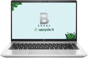 upcycle it HP ProBook 640 G8 NoteBook (GRADE B) Refurbished Intel® Core™ i5 i5-1135G7 Laptop 35,6 cm (14") Fuld HD 16 GB DDR4-SDRAM 256 GB SSD Windows 11 Pro Nordisk Sølv
