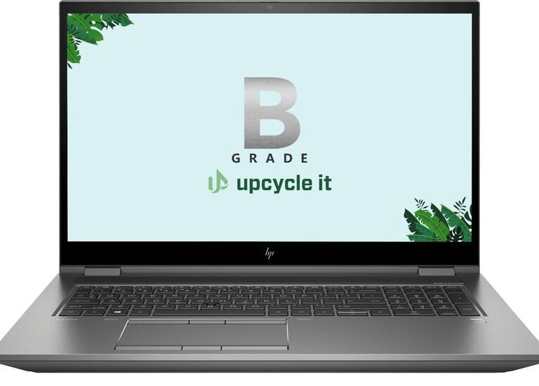 upcycle it HP Zbook Fury 15 G7 (Refurbished) B Intel® Core™ i7 i7-10850H Mobil workstation 43,9 cm (17.3") Fuld HD 32 GB DDR4-SDRAM 1 TB SSD NVIDIA Quadro RTX 3000 Wi-Fi 6 (802.11ax) Windows 11 Pro Nordisk Sølv