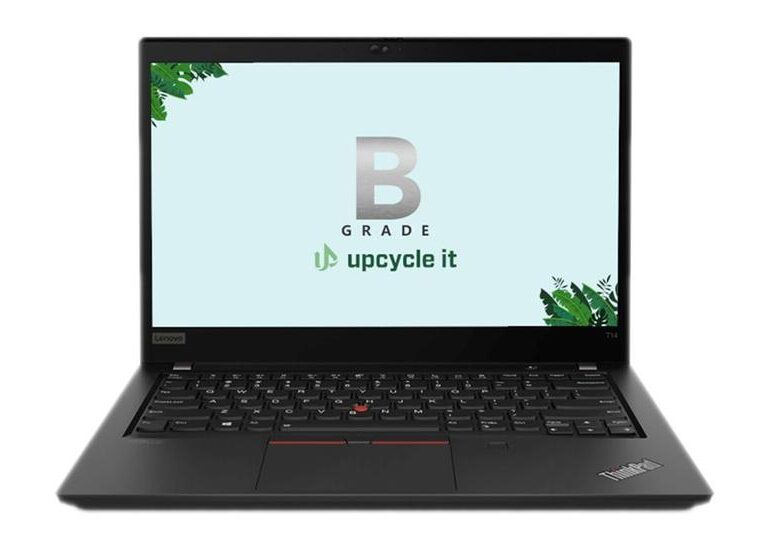 upcycle it Lenovo ThinkPad T14 G1 (Refurbished) B Intel® Core™ i7 i7-10510U Laptop 35,6 cm (14") Fuld HD 16 GB DDR4-SDRAM 512 GB SSD Windows 11 Pro Nordisk Sort