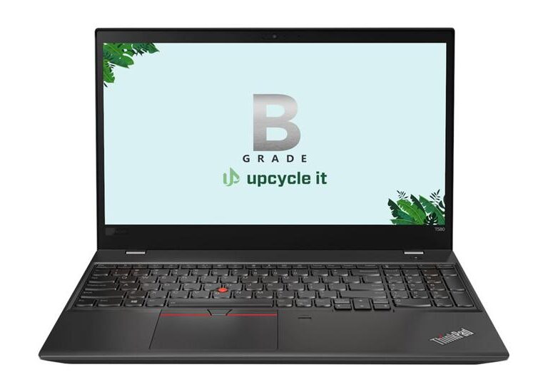 Lenovo ThinkPad T580 Nordisk Sort 15,6" (Intel Core i5-8250U, 8 GB RAM, 256 GB SSD, Windows 11 Pro) Bærbar