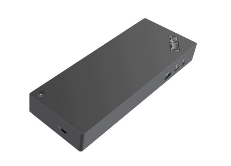 upcycle it Lenovo ThinkPad Thunderbolt 3 Dock (Refurbished) Ledningsført Sort