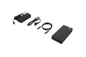 upcycle it Lenovo ThinkPad USB-C Dock (Refurbished) Ledningsført USB 3.2 Gen 1 (3.1 Gen 1) Type-C Sort