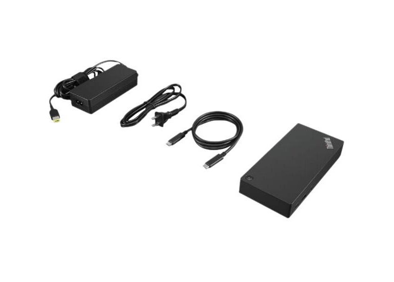 upcycle it Lenovo ThinkPad USB-C Dock (Refurbished) Ledningsført USB 3.2 Gen 1 (3.1 Gen 1) Type-C Sort