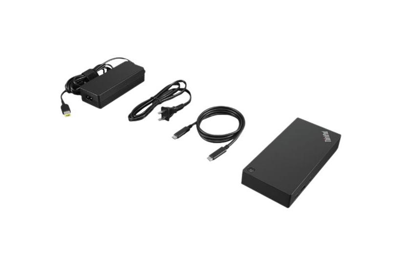 upcycle it Lenovo ThinkPad USB-C Dock (Refurbished) Ledningsført USB 3.2 Gen 1 (3.1 Gen 1) Type-C Sort