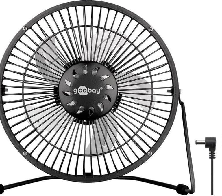 goobay Køleventilator Bord Sort