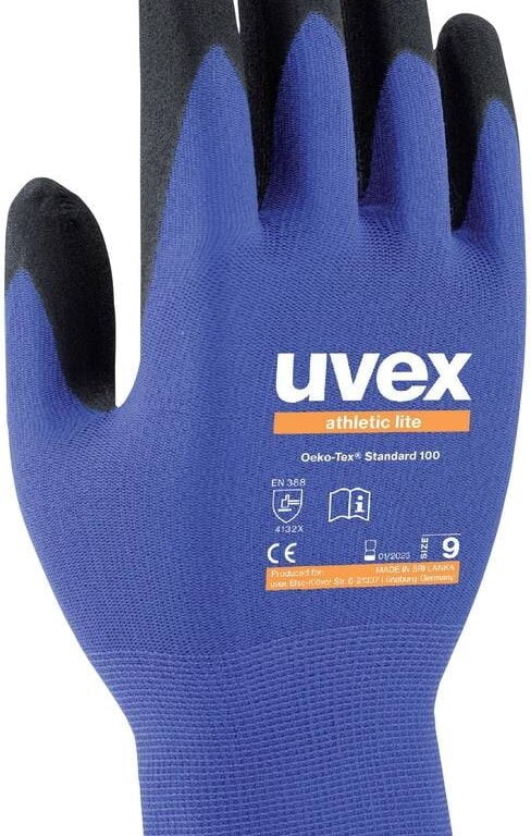 Arbejdshandsker Uvex Athletic Lite str. 9