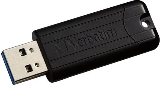 Verbatim Store 'n' Go Pin Stripe USB Drive 64GB USB 3.0 Sort