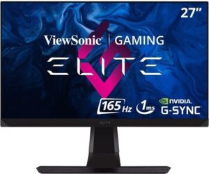 ViewSonic ELITE XG270QG 27 2560 x 1440 HDMI DisplayPort 165Hz Pivot Skærm