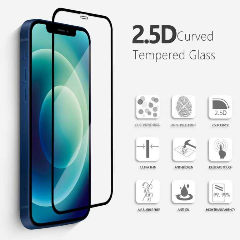 VMax 2.5D Tempered Glass iPhone 12 Pro Max