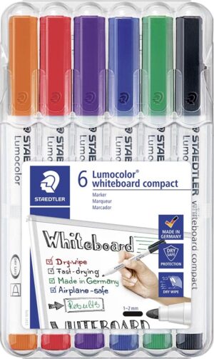 Whiteboard Lumocolor rund 1-2mm ass 6stk. - 341 WP6